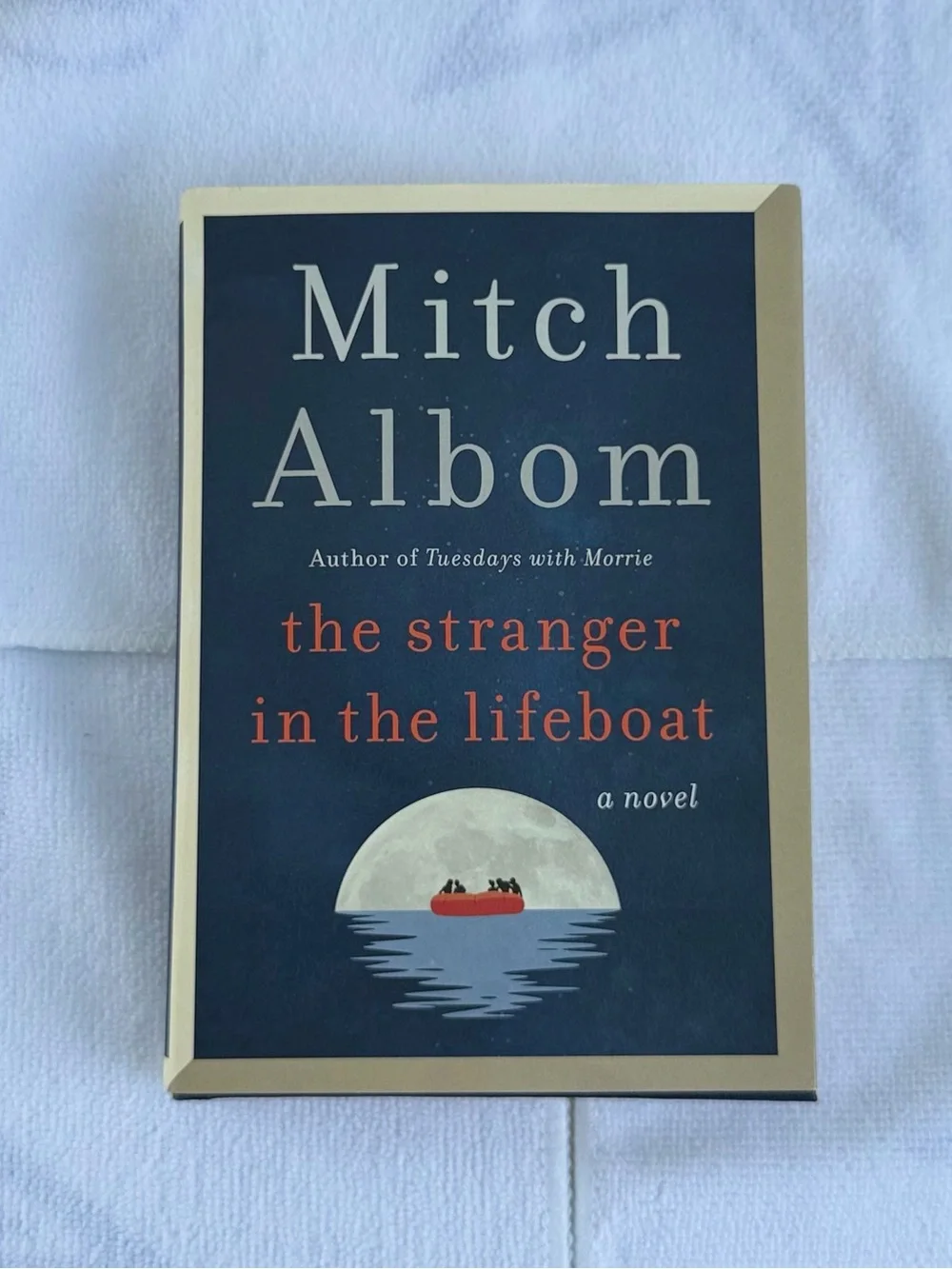 Stranger in the Lifeboat by Mitch Albom (2021, Hardcover)